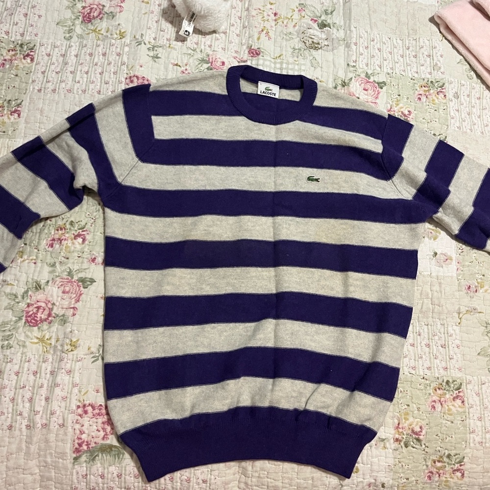 vintage Lacoste crew neck sweater (or pullover)